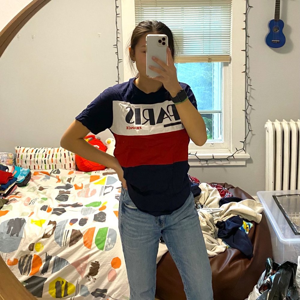 Color-Block Paris T-Shirt - Picture 2 of 2